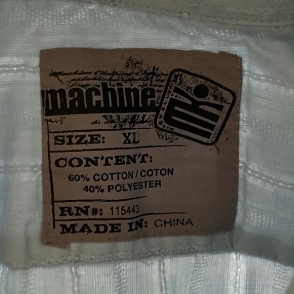 nwot Machine Button-down Long-sleeved Shirt in light blue Size XL - Picture 4 of 4